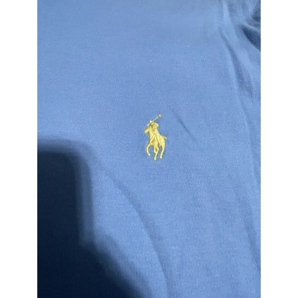 Polo By Ralph Lauren Polo Shirt Men’s Xtra Large Blue Solid Collard Cotton